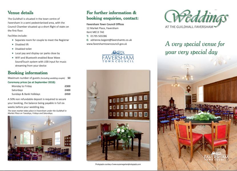 Faversham Guildhall Leaflet Image