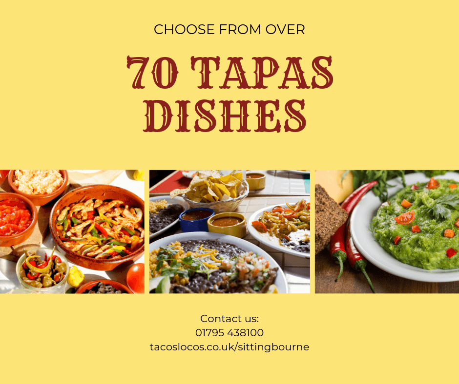 70 Tapas Dishes At Tacos Locos