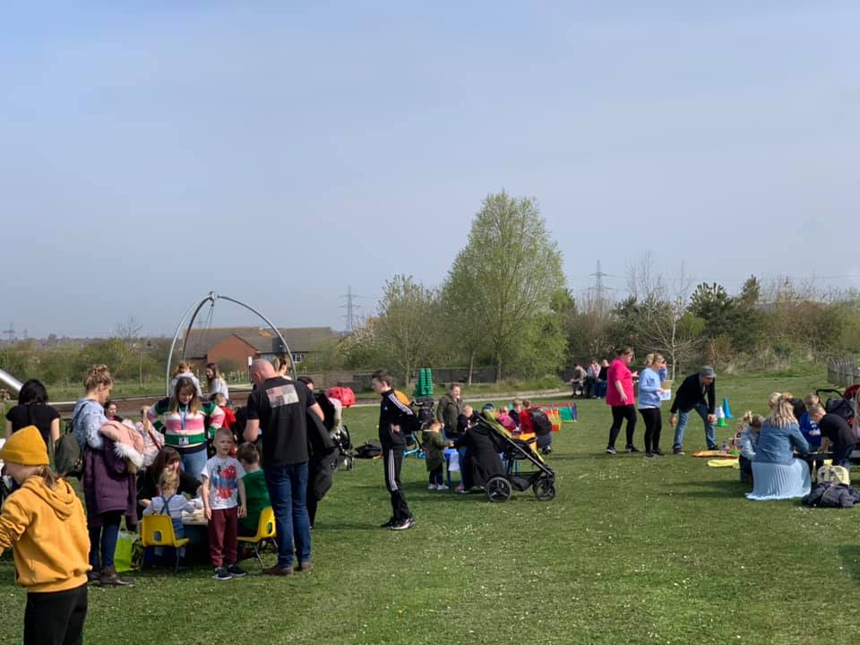 Families Enjoying The Park Facebook