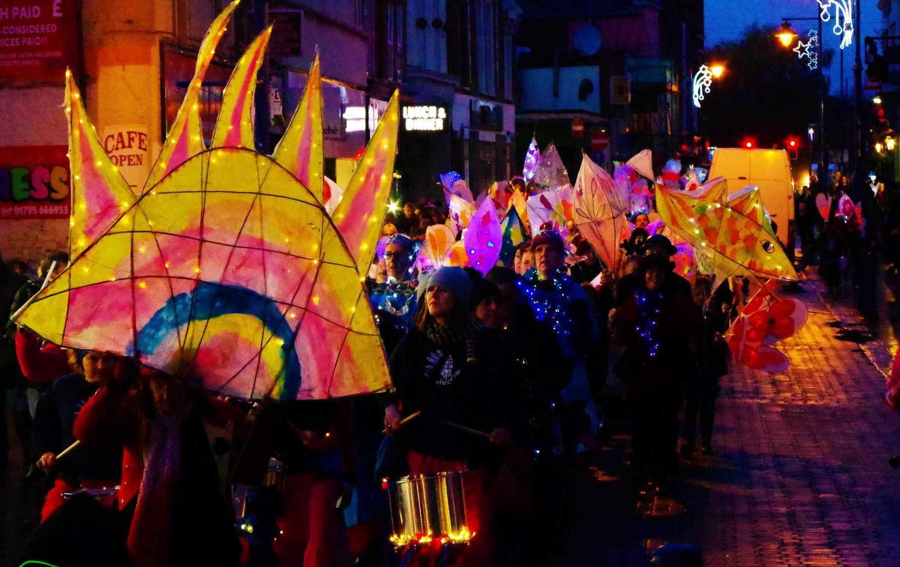 Big Fish Arts Sheerness Lantern Parade