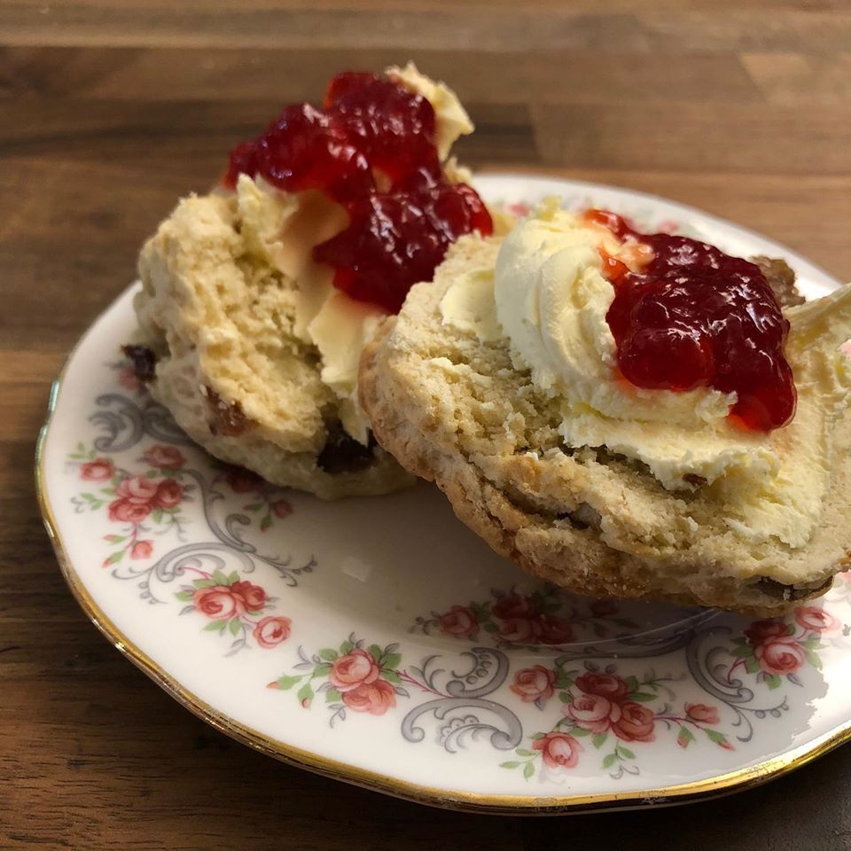 Scones And Jam At Jacksonwood Tea Rooms
