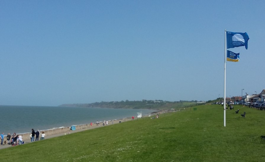 Minster Leas 6 Cropped Blue Flag 2016