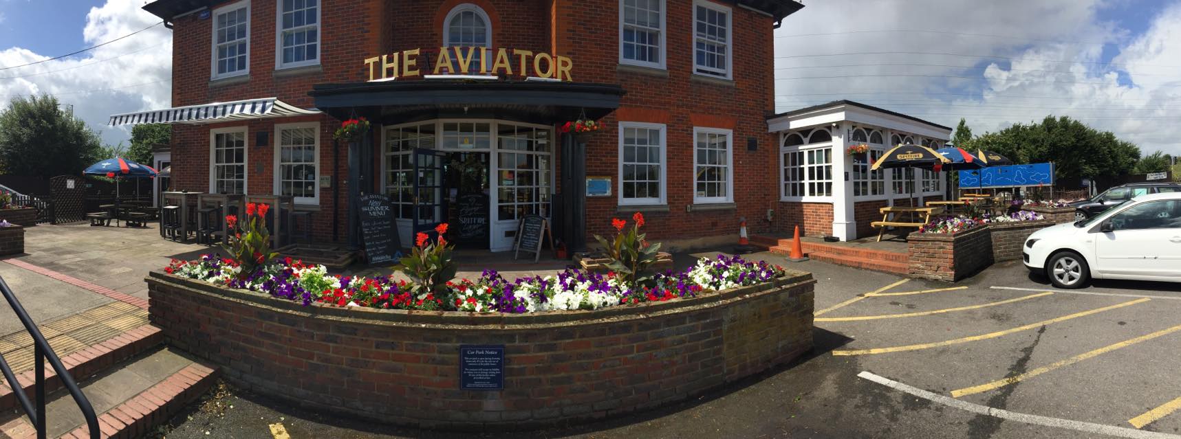The Aviator Queenborough Facebook Banner Image