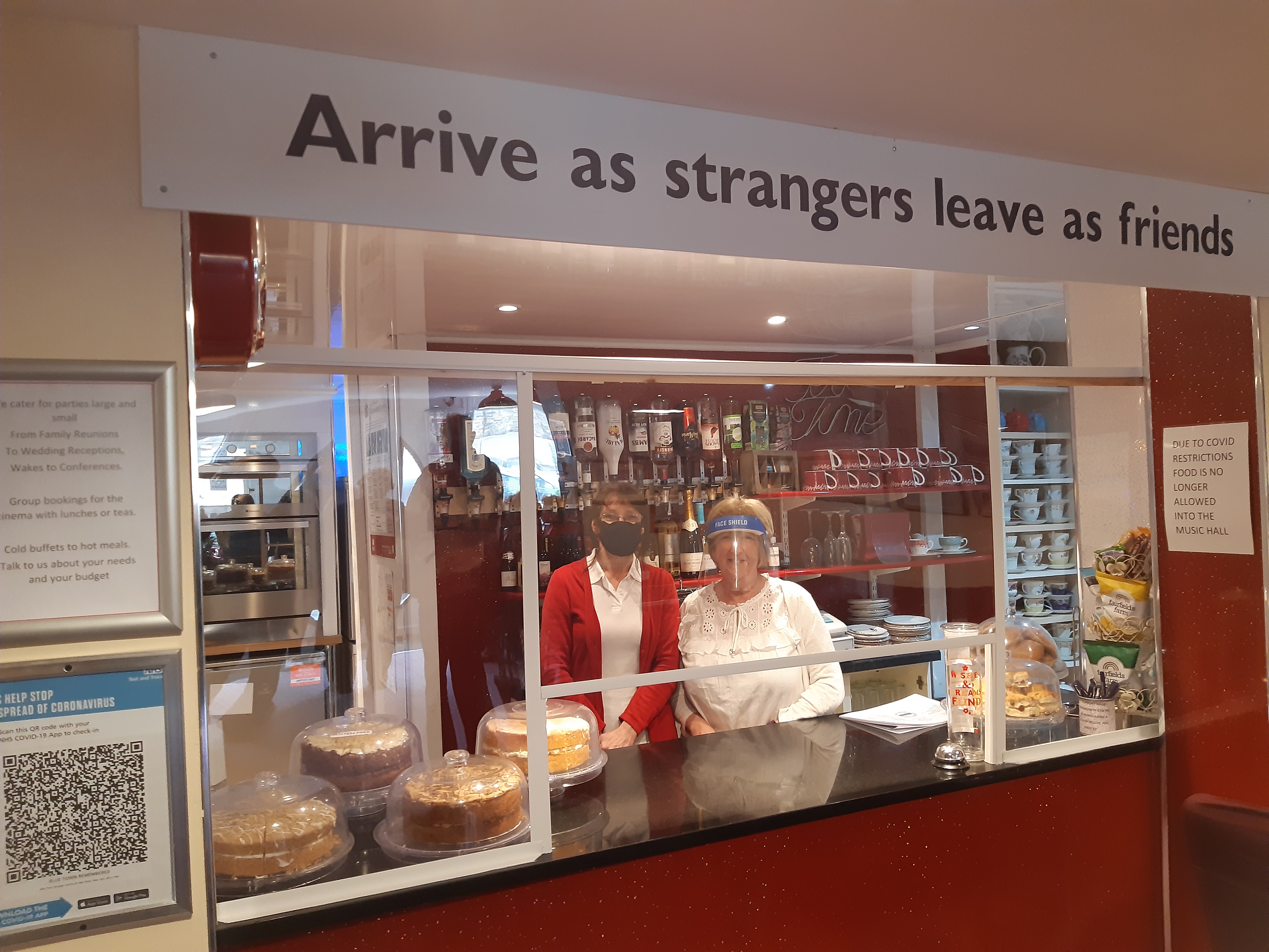 The Tea Room Welcome at The Criterion Blue Town