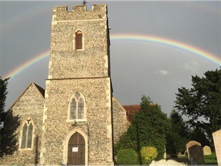 Bobbing Church Exterior