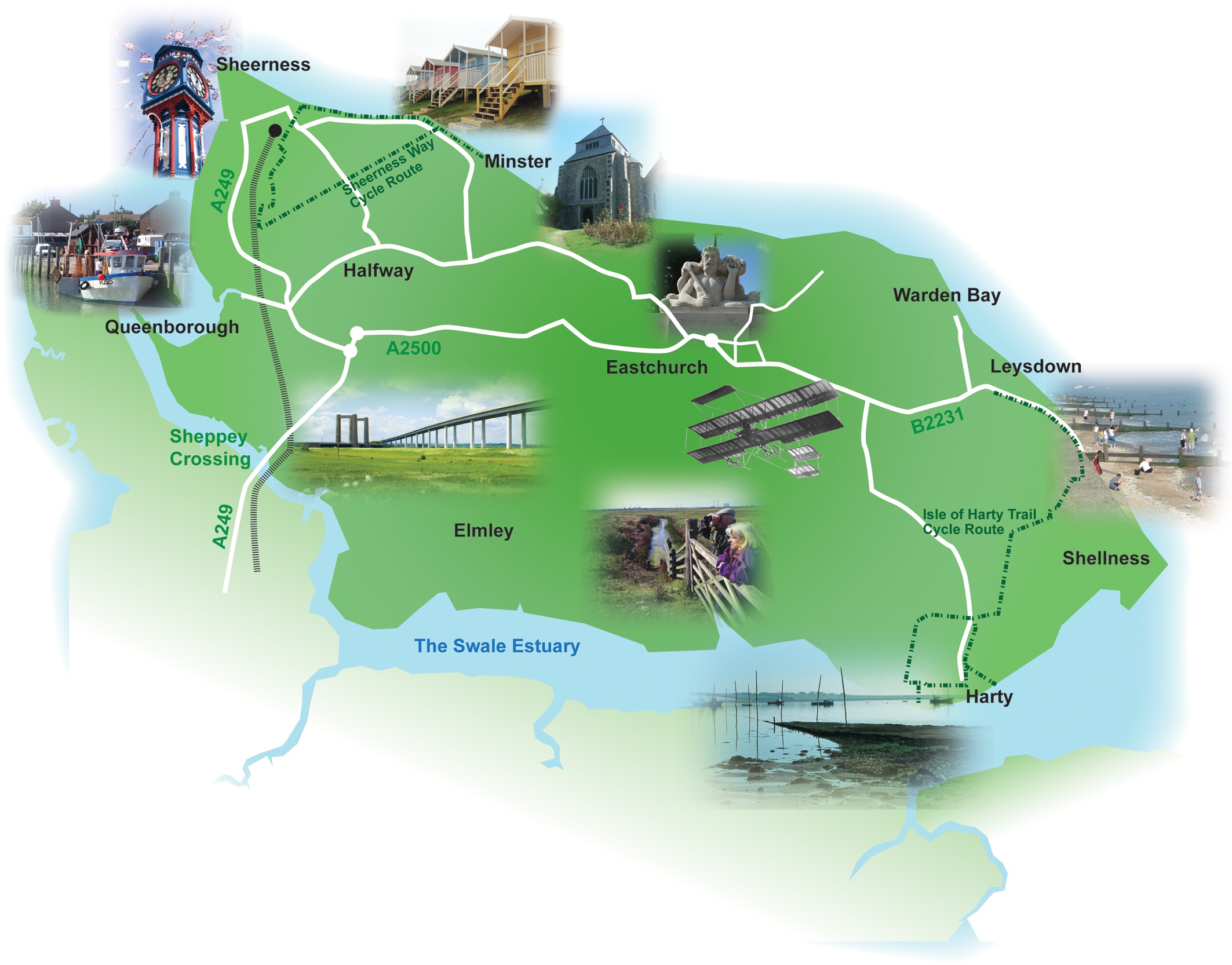 Sheppey Map