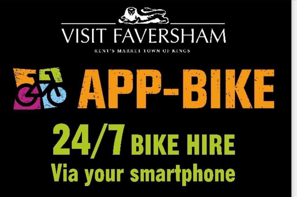 Faversham Bike App Poster